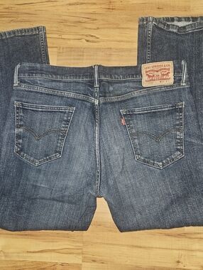 Levi's Dark Blue Denim Jeans 36x30